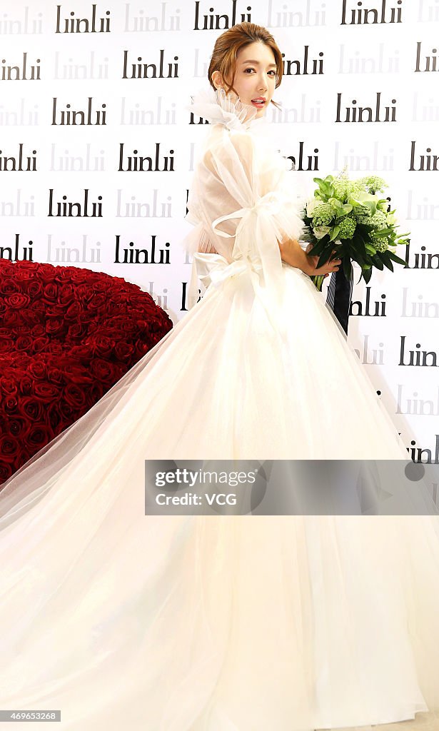 Emily of Dream Girls Wears Wedding Dress In Taipei