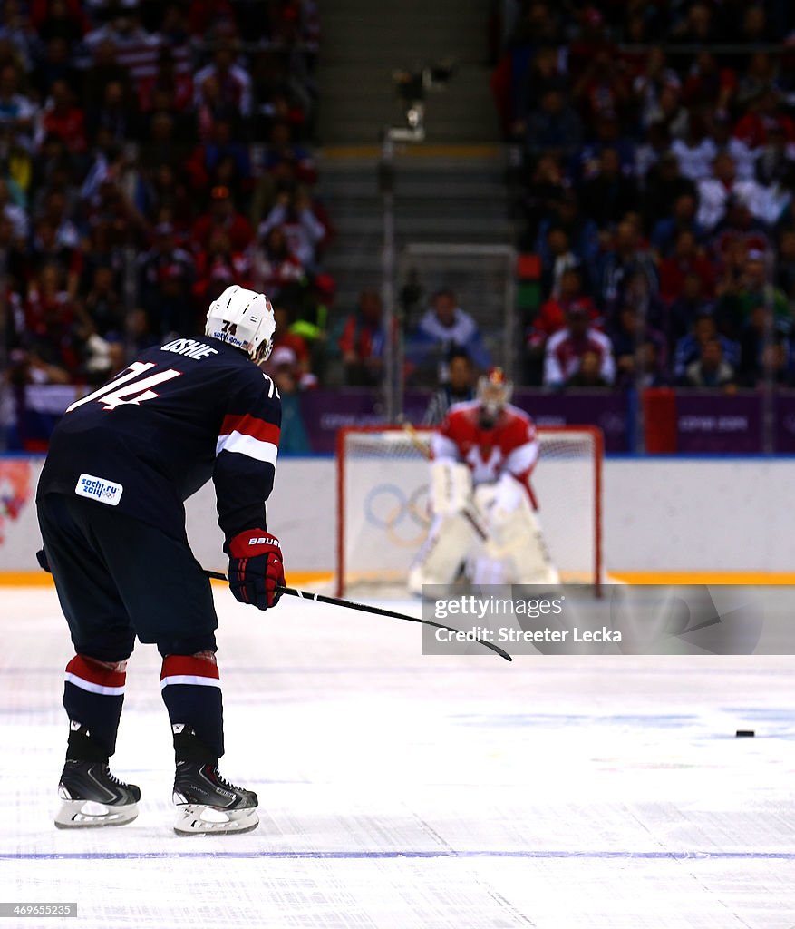 Ice Hockey - Winter Olympics Day 8 - United States v Russia