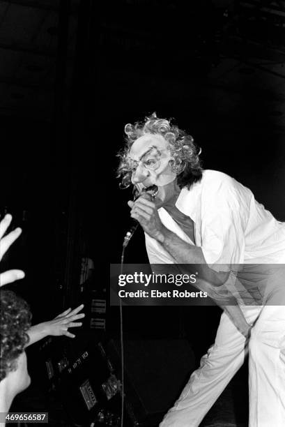 Ray Davies of The Kinks performing at Bergen Community College in Paramus, New Jersey on March 11, 1979.