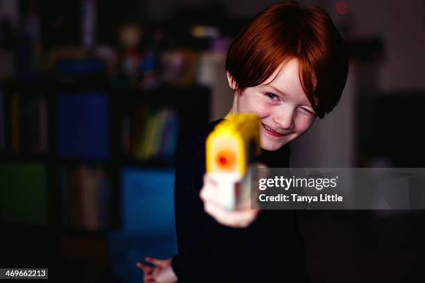 stick 'em up! - toy gun stock pictures, royalty-free photos & images