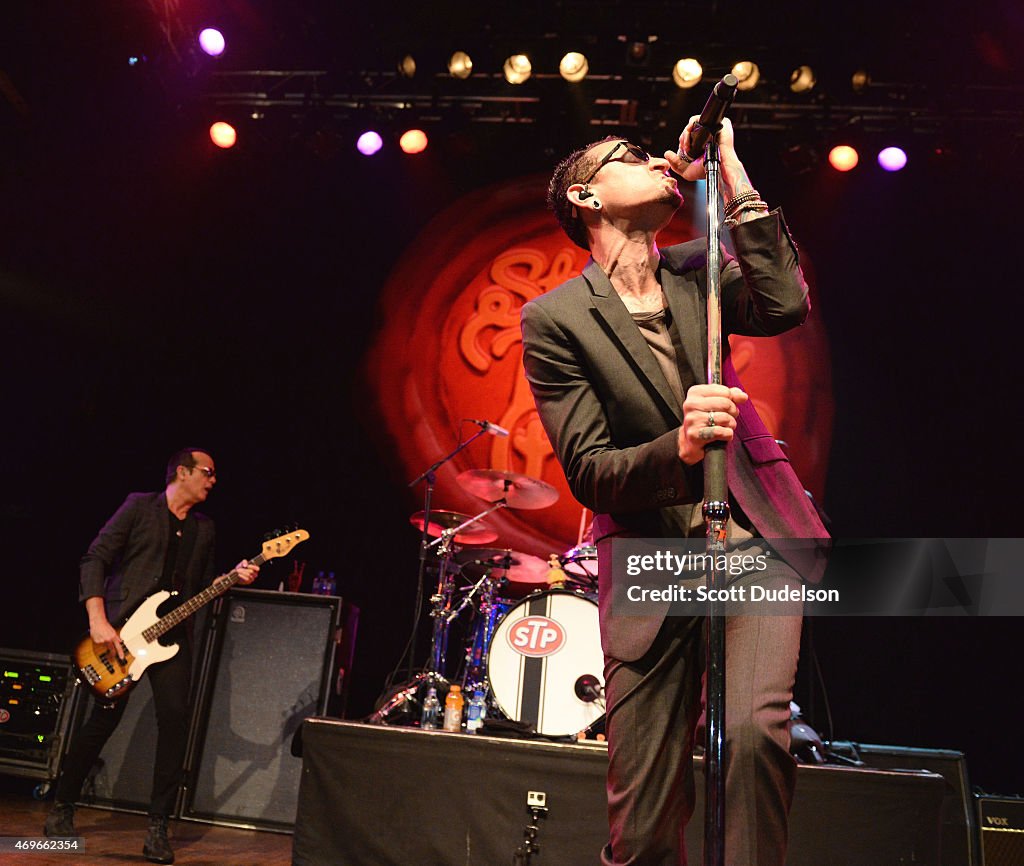 Stone Temple Pilots Perform At The House Of Blues Sunset Strip