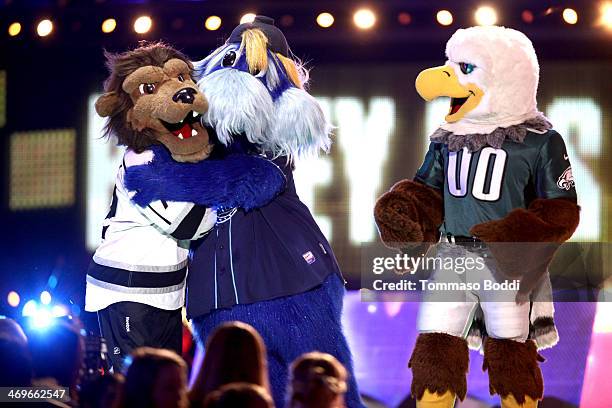 General view of atmosphere during the 4th Annual Cartoon Network Hall Of Game Awards held at the Barker Hangar on February 15, 2014 in Santa Monica,...