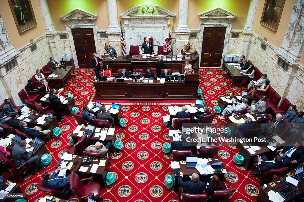 Last day of the Maryland General Assembly