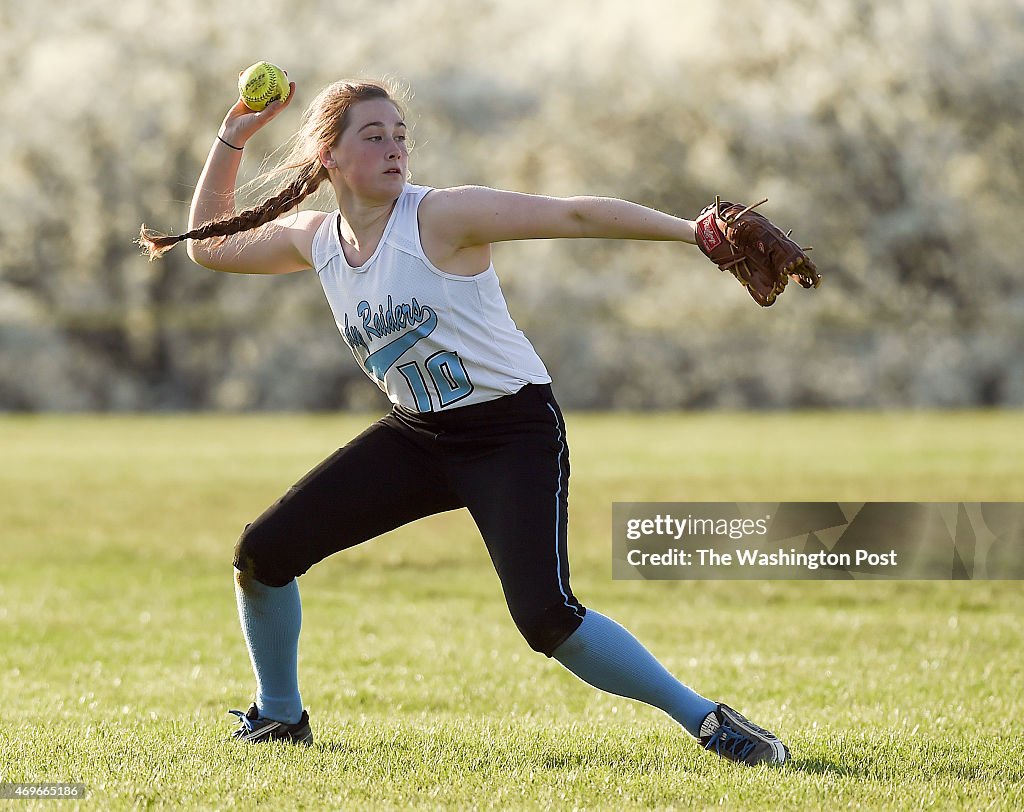 Maryland High School softball Bowie at Eleanor Roosevelt