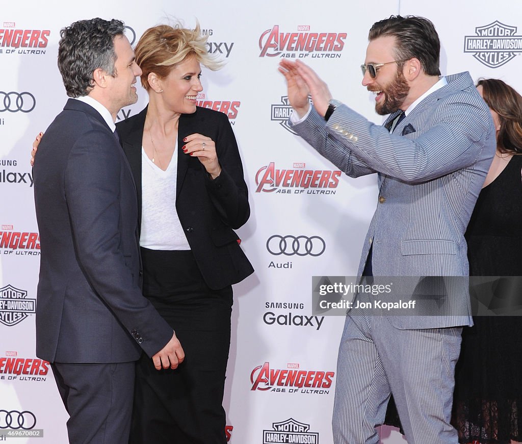 Marvel's "Avengers Age Of Ultron"  - Los Angeles Premiere - Arrivals