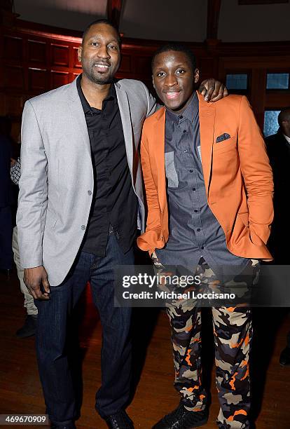 Player Victor Oladipo attends GQ & LeBron James NBA All Star Party Sponsored By Samsung Galaxy And Beats at Ogden Museum's Patrick F. Taylor Library...