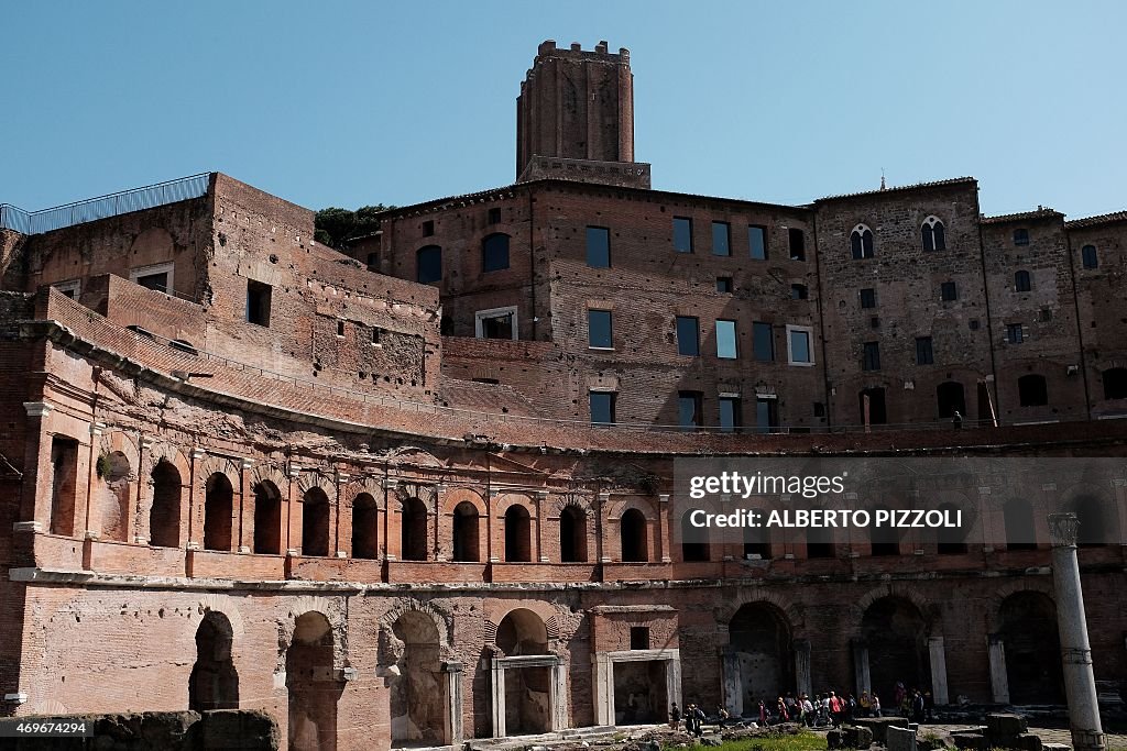 ITALY-MONUMENT-TOURISM-MUSEUM-TRAJAN