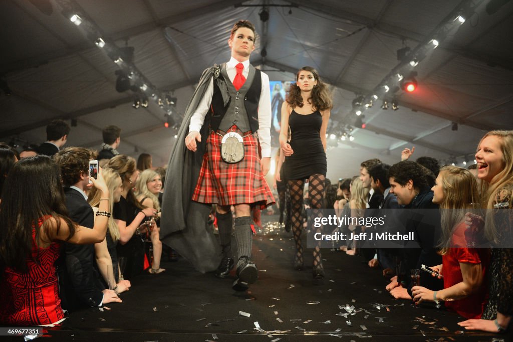 Students Participate In The 22nd St Andrews University Charity fashion Show