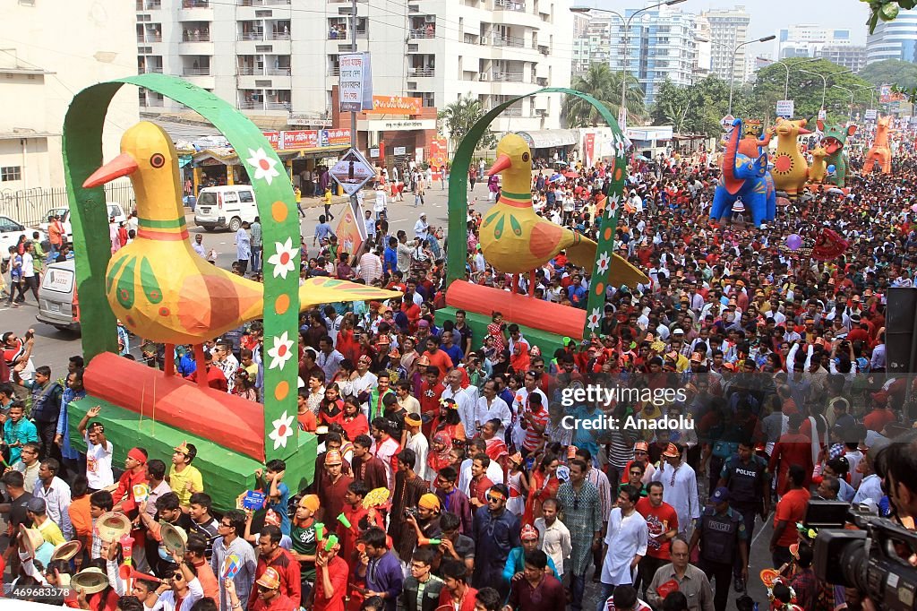Bangladeshis celebrate Bengali New Year 1422