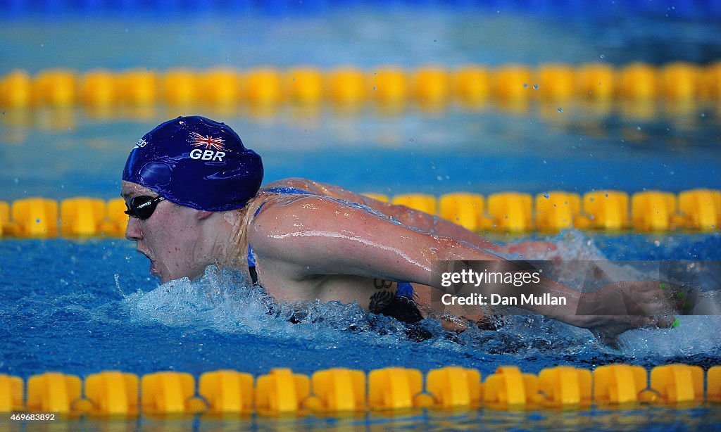 British Gas Swimming Championships 2015: Day One