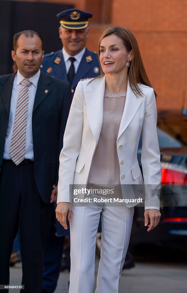 Queen Letizia of Spain Attends the 2nd Congress of Rare Childhood Diseases