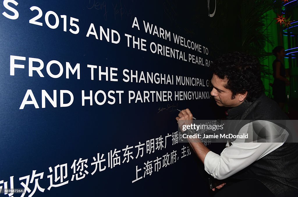 Welcome Party - Laureus World Sports Awards - Shanghai 2015