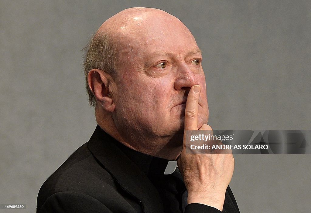 Cardinal Ravasi Italian cardinal Gianfranco Ravasi looks on during a press conference ...