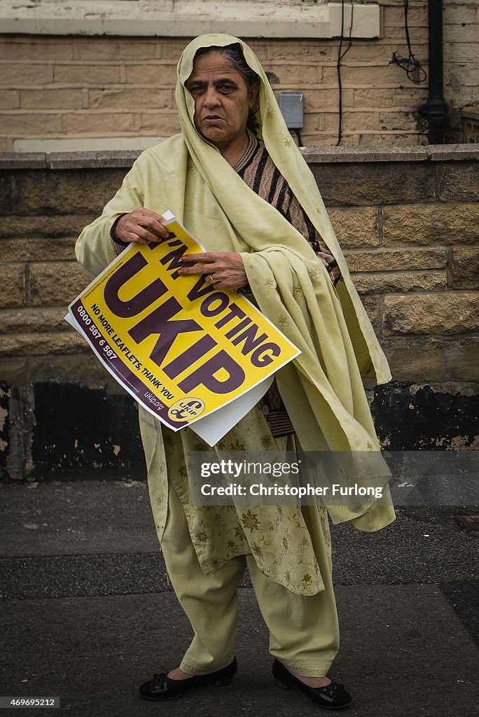 Bradford's UKIP Candidate Owais Rajput Canvasses For Votes