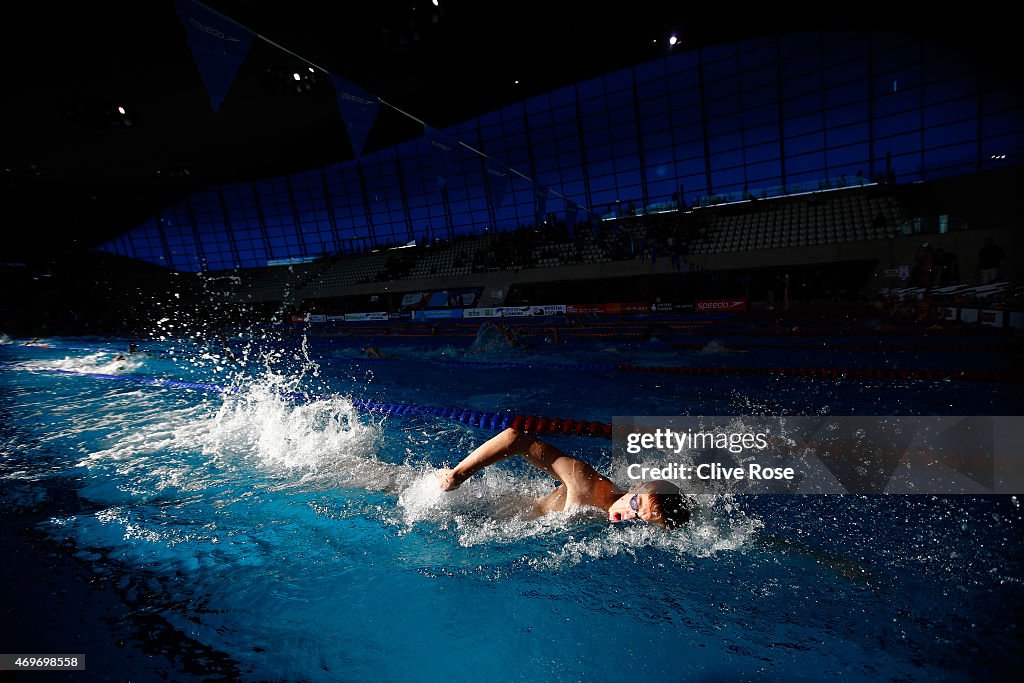 British Gas Swimming Championships 2015: Day One