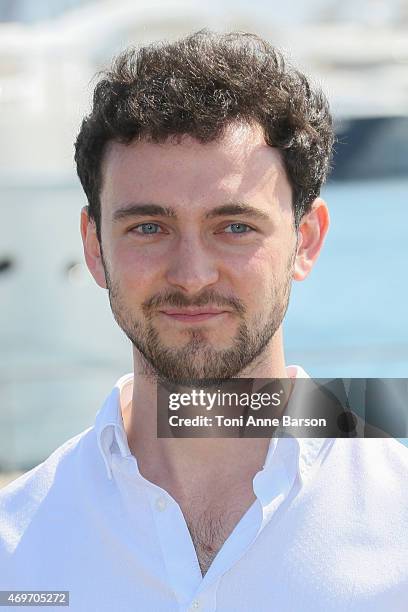 George Blagden attends the 'Versailles' photocall as part of MIPTV 2015 on April 14, 2015 in Cannes, France.