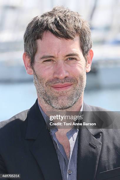 Jalil Lespert attends the 'Versailles' photocall as part of MIPTV 2015 on April 14, 2015 in Cannes, France.