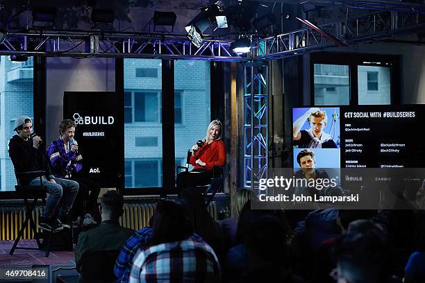 Jack and Jack visit AOL Build at AOL Studios In New York on April 14, 2015 in New York City.