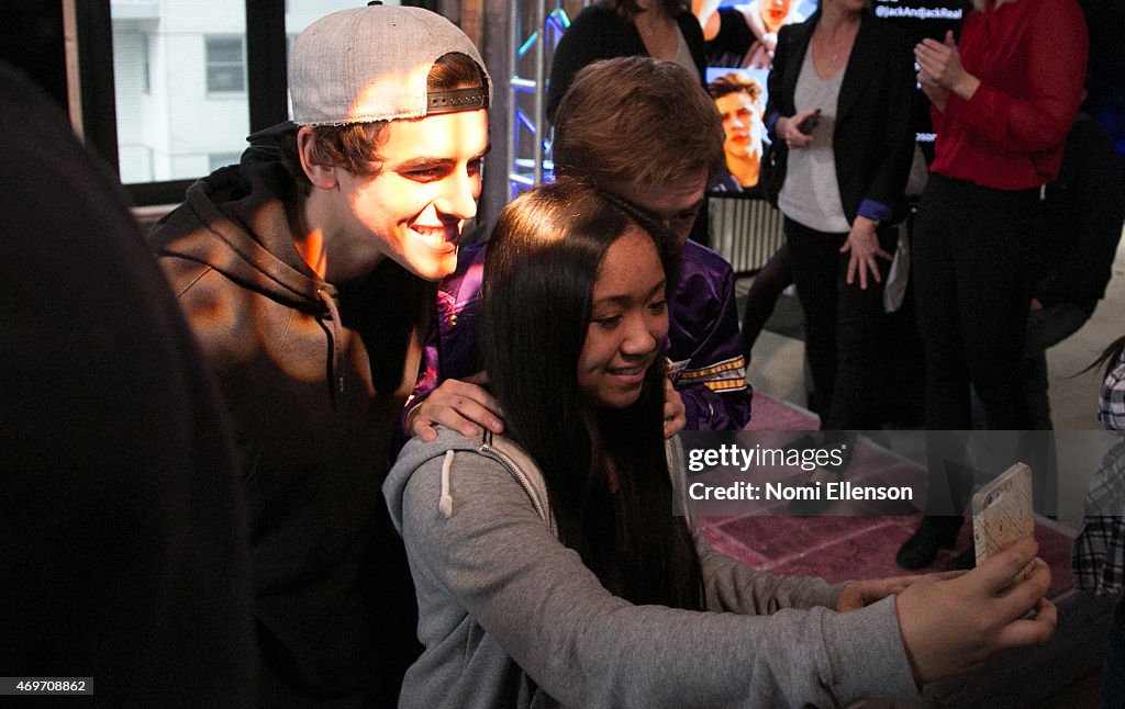 Jack And Jack Visits AOL Build
