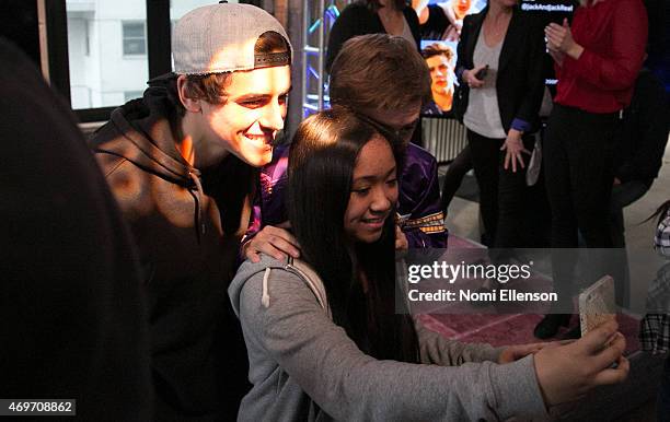 Jack Gilinsky at AOL Studios In New York on April 14, 2015 in New York City.