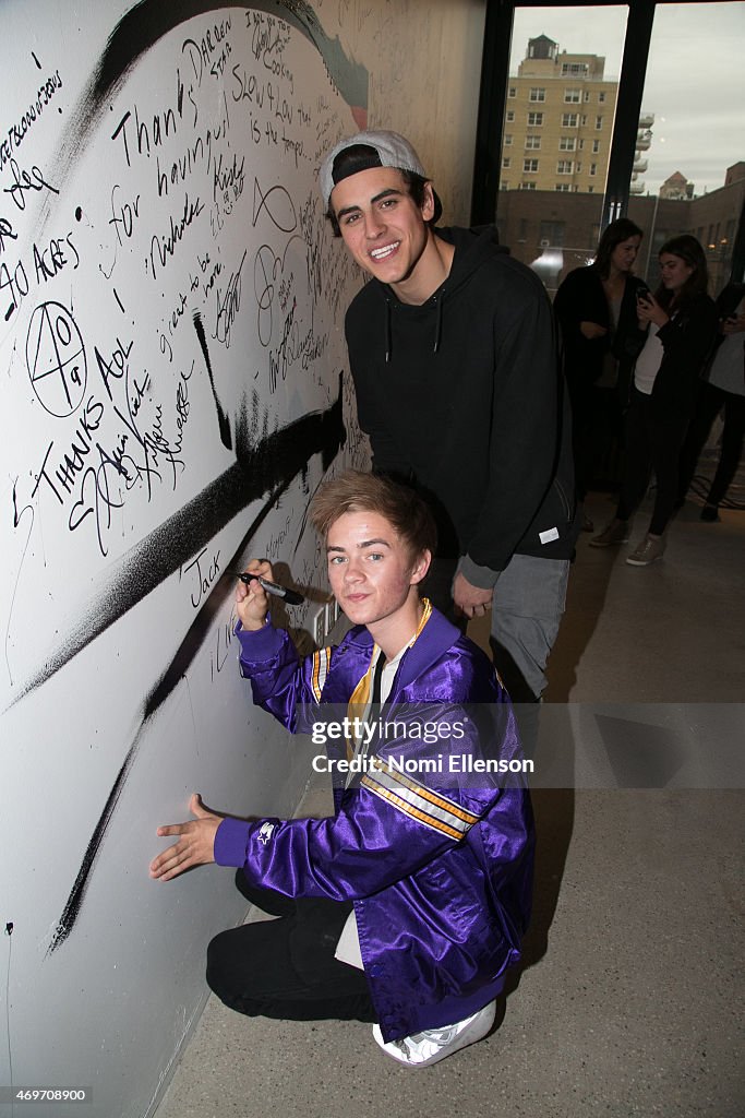 Jack And Jack Visits AOL Build