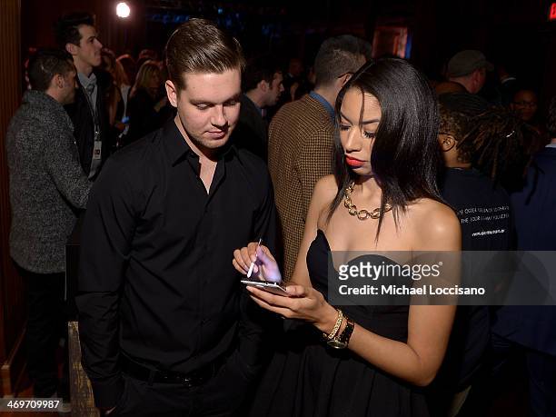 Guests attend GQ & LeBron James NBA All Star Party Sponsored By Samsung Galaxy And Beats at Ogden Museum's Patrick F. Taylor Library on February 15,...