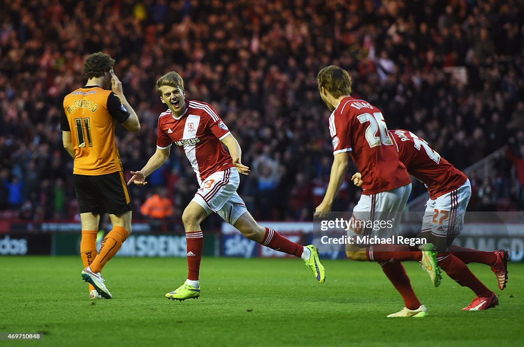 Middlesbrough v Wolverhampton Wanderers - Sky Bet Championship