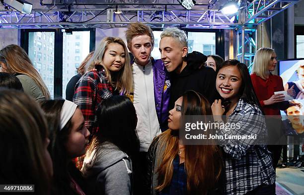 Jack Johnson visits AOL Build at AOL Studios In New York on April 14, 2015 in New York City.