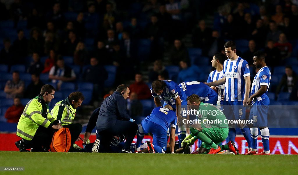 Brighton & Hove Albion v Huddersfield Town - Sky Bet Championship