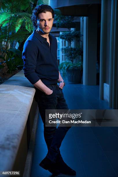 Actor Kit Harington is photographed for USA Today on March 24, 2015 in Los Angeles, California.
