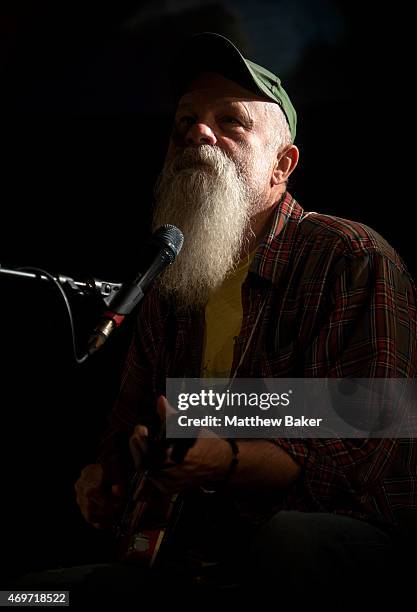 Seasick Steve Performs at Eventim Apollo on April 14, 2015 in London, United Kingdom