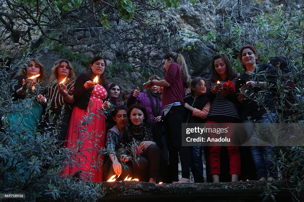 Yezidi New Year celebrations Red Wednesday