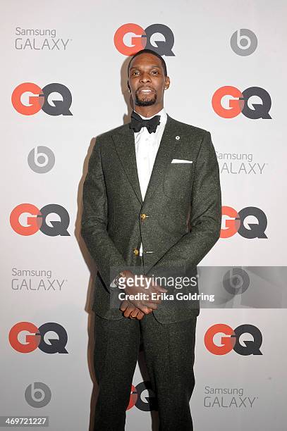 Miami Heat Forward center Chris Bosh attends GQ & LeBron James NBA All Star Party sponsored by Samsung Galaxy and Beats at Ogden's Museum's Patrick...
