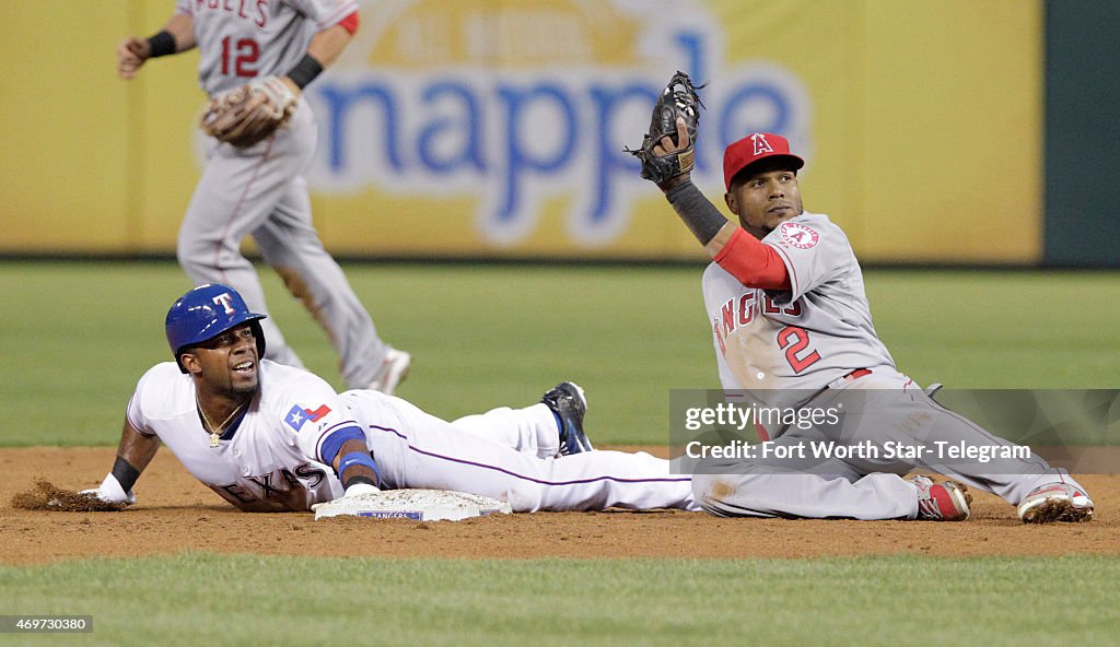 LA Angels at Texas