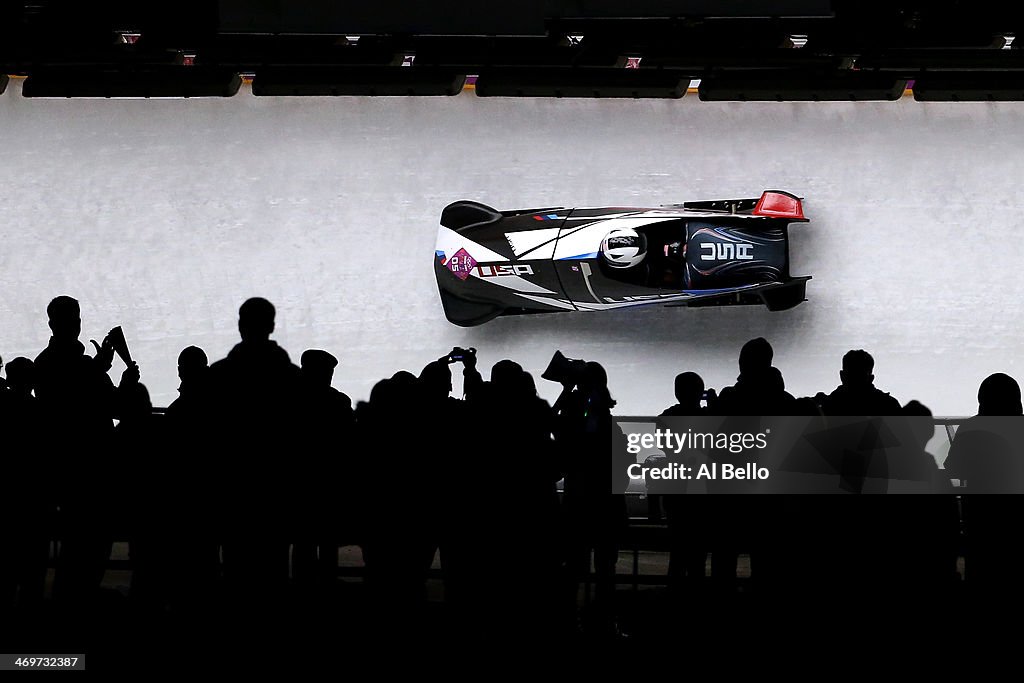 Bobsleigh - Winter Olympics Day 9