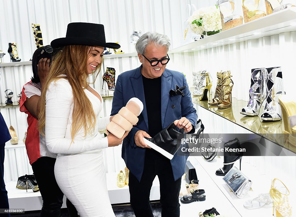 Giuseppe Zanotti Beverly Hills Store Opening
