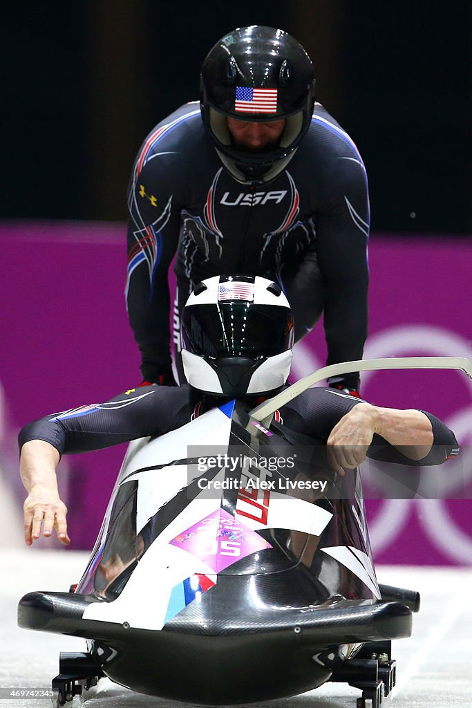 Bobsleigh - Winter Olympics Day 9