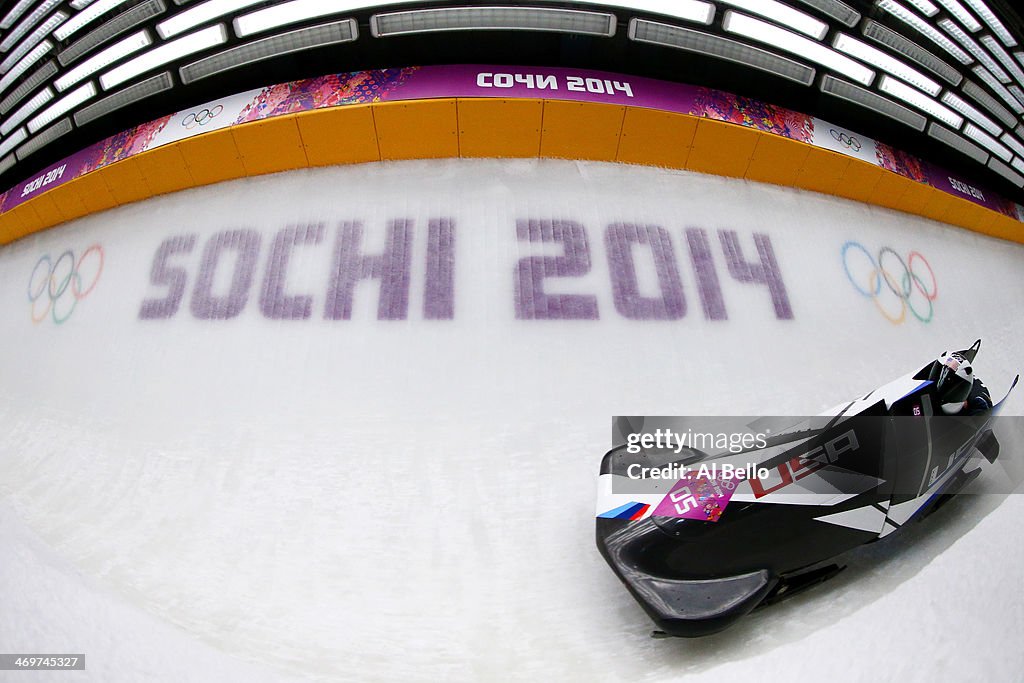 Bobsleigh - Winter Olympics Day 9