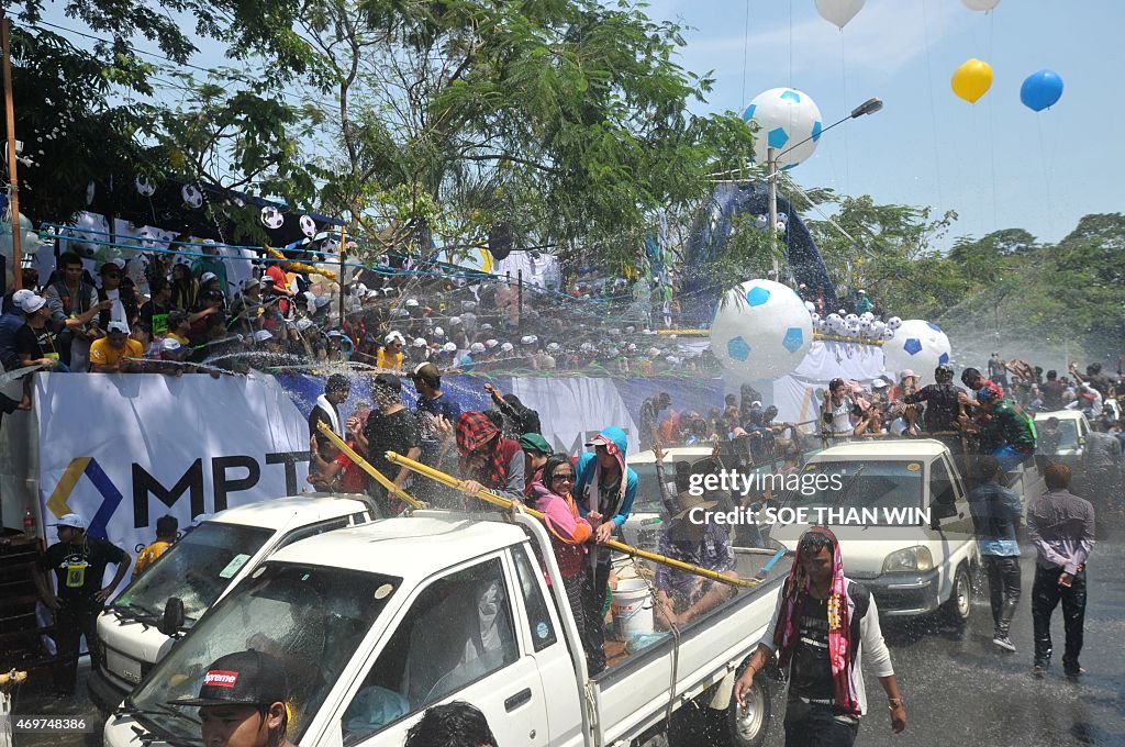 MYANMAR-THINGYAN-NEW YEAR