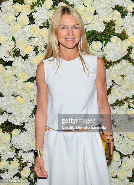Crystal Lourd attends David And Victoria Beckham, Along With Barneys New York, Host A Dinner To Celebrate The Victoria Beckham Collection at Fred's...