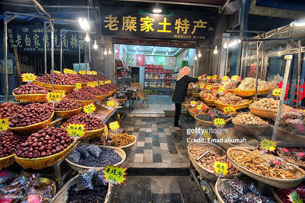 Beiyuanmen Muslim Market, Xian, China