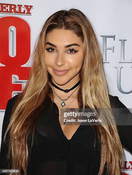 Chantel Jeffries attends the premiere of "Brotherly Love" at SilverScreen Theater at the Pacific Design Center on April 13, 2015 in West Hollywood,...