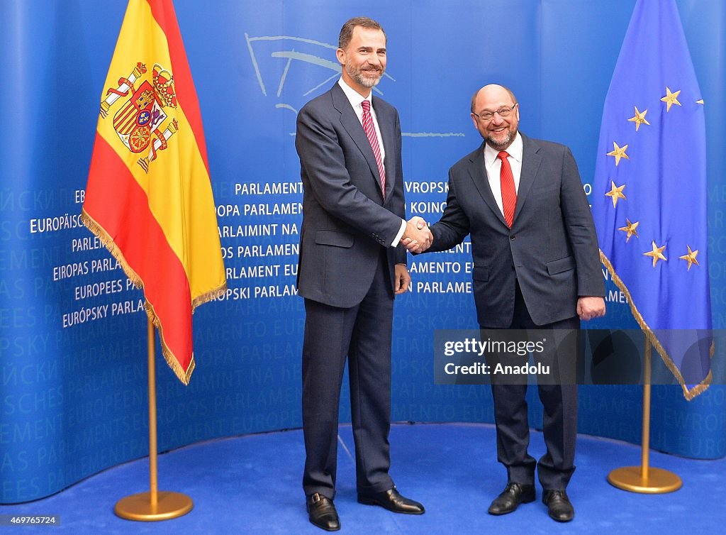 King Felipe VI - Martin Schulz