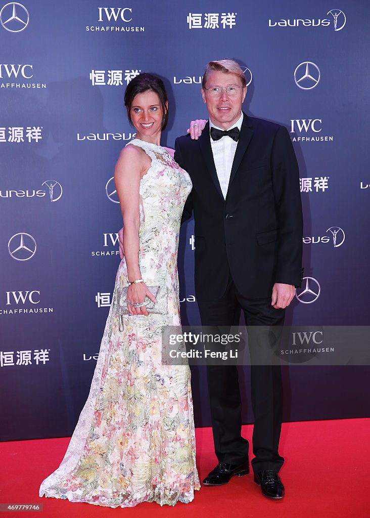 Red Carpet Arrivals - 2015 Laureus World Sports Awards - Shanghai