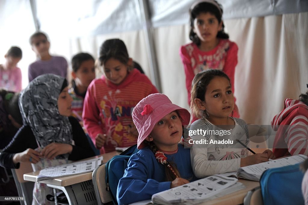 Syrian refugee camp in Turkey's Gaziantep