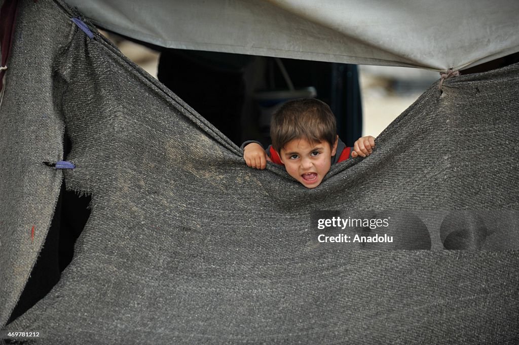 Syrian refugee camp in Turkey's Gaziantep