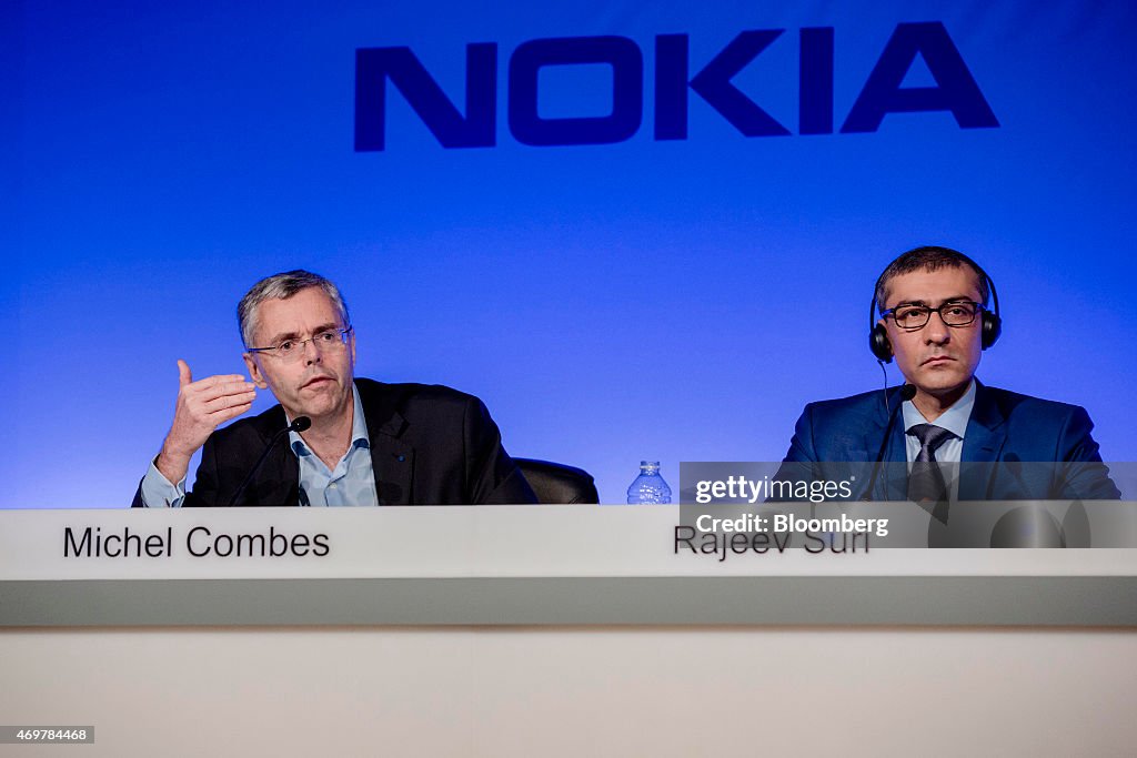 News Conference As Nokia Oyj Agrees to Buy Networks Rival Alcatel-Lucent SA For $16.6 Billion