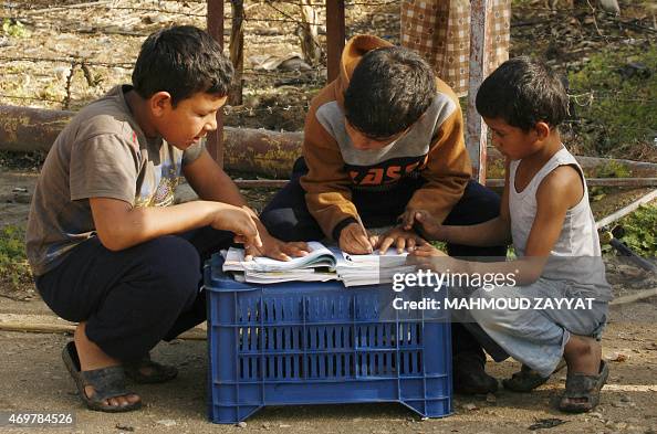 TOPSHOT-LEBANON-SYRIA-UN-CONFLICT-EDUCATION TOPSHOT-LEBANON-SYRIA-UN-CONFLICT-EDUCATION