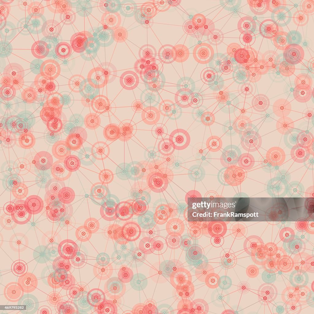 Connection Design Pattern Vector Image Tribal Polygon Connection Design Pattern High-Res Vector Graphic ...