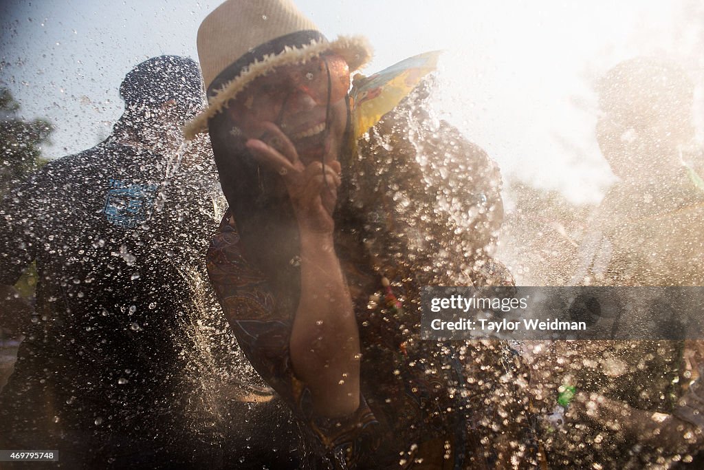 Water Festival Marks Start Of New Year In Thailand